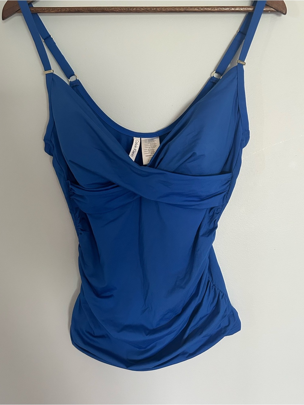 Calvin Klein Royal Blue Women's Tankini Top